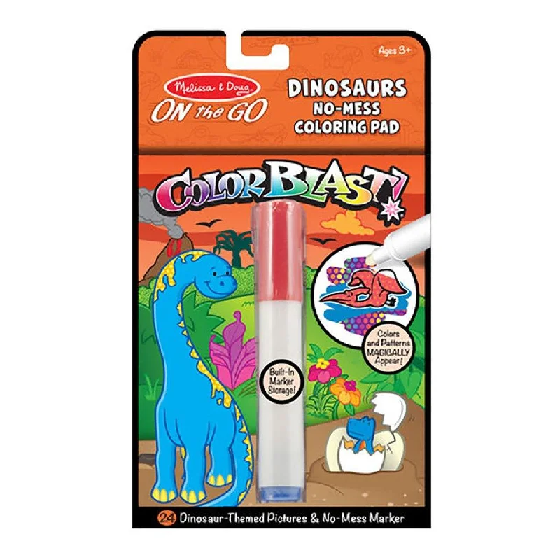 Melissa & Doug : On the Go ColorBlast No-Mess Coloring Pad - Dinosaurs