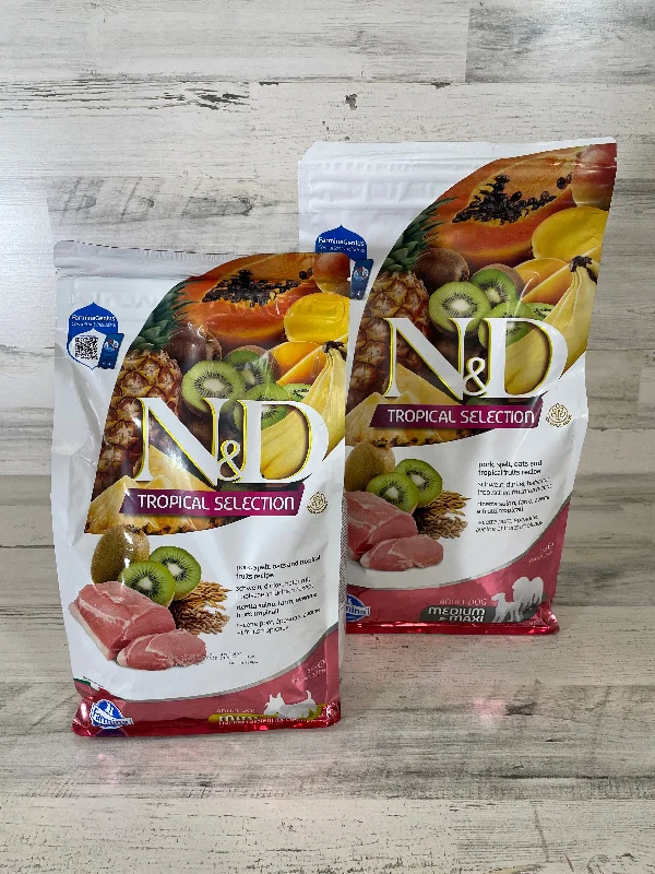 N&D Farmina Tropical Pork, Spelt, & Oats Dry Dog Food