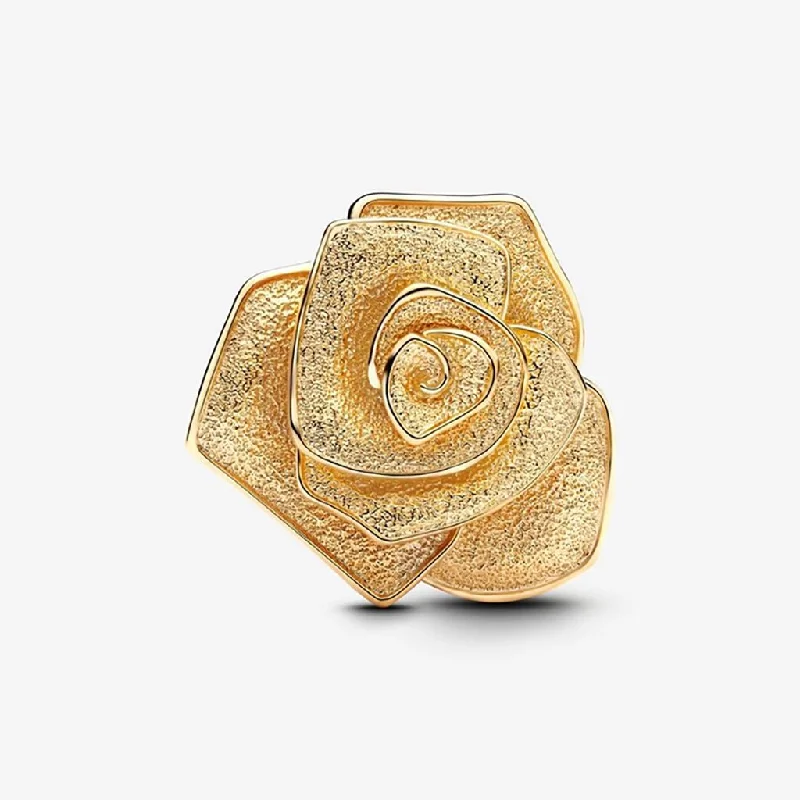 PANDORA : Rose in Bloom Oversized Charm