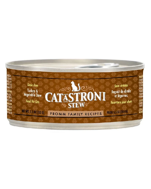 Fromm Cat-A-Stroni Turkey & Vegetable Stew Wet Cat Food 5.5oz