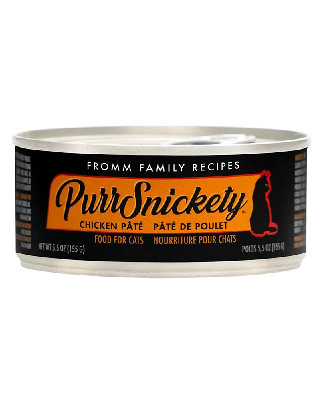 Fromm PurrSnickety Chicken Pate Wet Cat Food 5.5oz