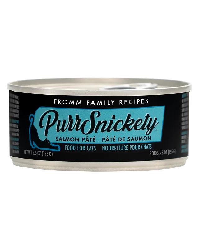 Fromm PurrSnickety Salmon Pate Wet Cat Food 5.5 oz