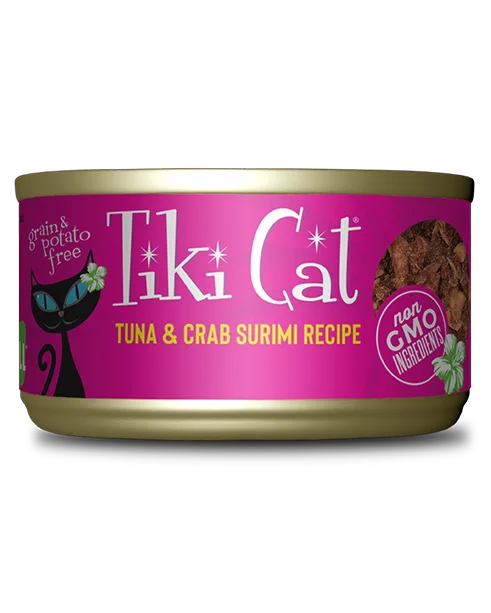 Tiki Cat Lanai Grill Tuna & Crab Surimi 2.8oz