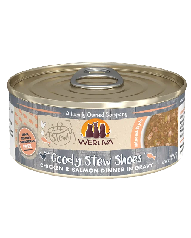 Weruva Goody Stew Shoes Wet Cat Food 5.5oz