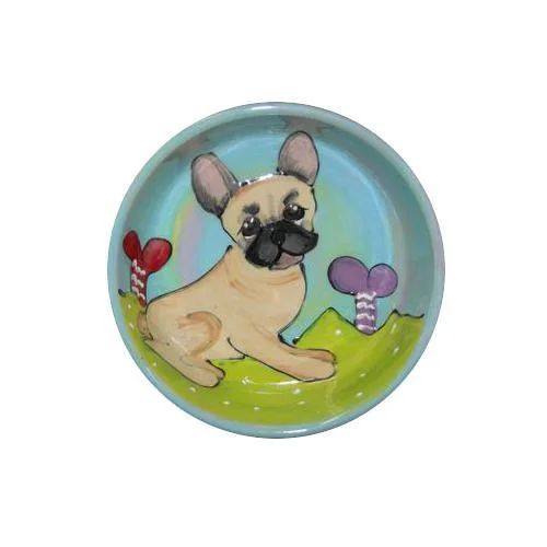 French Bulldog 3 Dog Bowl