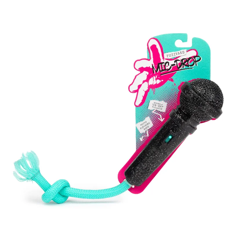 Fuzzyard Dog Toy Mic Drop<3 <3 <3