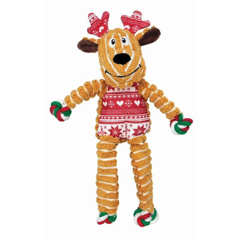 Kong Christmas Floppy Knots Reindeer Small Medium Dog Toy<3 <3 <3